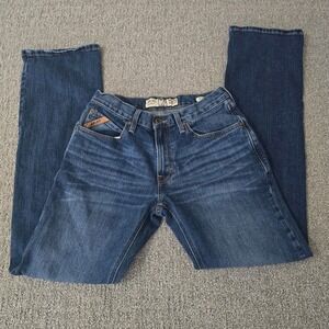 Ariat M4 Mens 29x34 Relaxed Fit Boot Cut Denim Cowboy Jeans